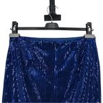 Blue Blush  Blue Sequin Mini Skirt size Medium M NWT NYE Party Lined Photo 4