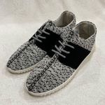Madden NYC Jett Knit Saddle Sneaker Size 10 Black Photo 8