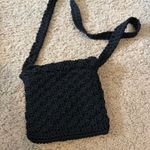 The Sak  Black Mini Crochet Crossbody Bag Photo 4