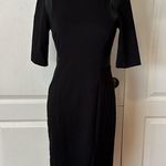 Rebecca Taylor  STRUCTURED FANCY BUSINESS LITTLE BLACK DRESS Photo 0