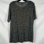 Eileen Fisher Open Knit Short Sleeve Tunic Medium Photo 1