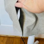 Banana Republic X Mario Bellucci Italian Wool Melton Grey Car Coat 6 Petite Photo 7