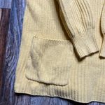Soft Surroundings  butter yellow sweater size large Photo 1