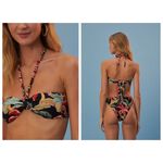 Farm Rio Coconut Night Bikini Top Size Large Photo 1