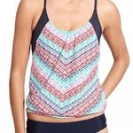 Athleta Moxie Collection Blousy Tankini Swim Top, Size 34B/C Photo 0