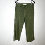 The Great  Sz 27 The Herringbone Trooper Slouchy Pants Army Green Photo 2