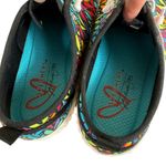 Skechers Street James Goldcrown Lovewall Colorful Heart Lace Up Tennies Sz 8.5 Photo 5