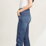 Veronica Beard Ryleigh Slim Straight High Rise Jean in Laguna Wash Photo 9
