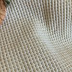 FINAL MARKDOWN Cream Knit Top with Floral Embroidery one size fits most Photo 4