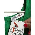 Perfectly Priscilla‎ Women’s Romper Green Size 1X Photo 4