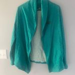 The North Face  Fallsgrove Wrap Sweater Toggle Cardigan S Heathered Green Cotton Photo 1