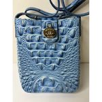 Brahmin  Marley Melbourne Leather Crossbody Purse Blue Lagoon Photo 1