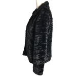 JM Collection  Faux Fur Plush Long Sleeve Jacket Photo 90