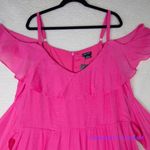 City Chic New!  Fuchsia Romantic Tie Cold Shoulder A-Line Dress,  plus size 20‎ Photo 4