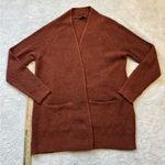 Staccato Stacatto Cardigan Open Front Sweater Medium Burnt Orange Photo 0