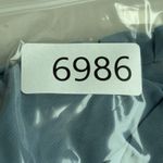 Revelry‎ Poppy Chiffon Dress Womens 10 Blue Tiered Maxi Formal Bridesmaid Gown Photo 10