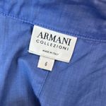 Armani Collezioni Women’s  sleeveless blouse blue size 6 Photo 2