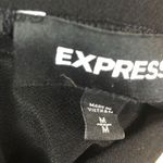 EXPRESS Black Wrap Front Slit Modest Maxi Elastic Waist Skirt Womens Medium Photo 5