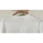 Brandy Melville  Cream Ivory Sweater Knit Pullover Mohair Soft Fairy Coquette Photo 3