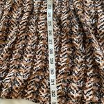 Fossil Short Sleeve Boho Print Dress with Pockets Black & Brown L Photo 2