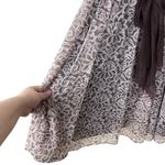 Coldwater Creek Vintage Women’s 10 Floral Tie Waist Romantic Boho Fairy Dress Photo 4