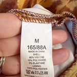 Kate Spade Panthera Ponte Dress Mini Length Sleeveless Brown/Tan Leopard Medium Photo 5