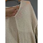 Jennifer Lopez Shimmery Sparkle V Neck Sweater Size M Photo 3