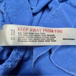 Free People Movement Icon Tee Ultra Indigo Blue Medium M Oversized Short Sleeve Photo 6