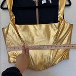 House Of CB  'Karia'‎ Gold Corset Top NWOT size L Photo 12
