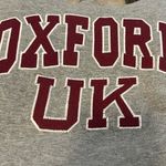 Oxford University UK Gray Pullover Hoodie Size Large Photo 2
