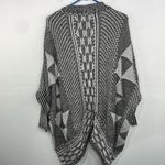 Pink Rose  Kimono Sweater Aztec Design size Medium Photo 1