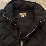 Woolrich  Black Quilted Vest with Zipper pockets small silver hardware Photo 3