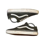 Vans Old Skool Grey Low-Top Lace-Up Unisex Sneakers Size Men 8 / Women 9.5 Photo 1