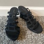 Donald Pliner Donald J Pliner Couture Black Wedge Heels Size 8 Photo 0