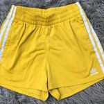 Adidas Yellow High waisted Shorts Size XS Photo 0