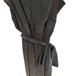 Torrid  Maxi Glitter Knit Gold Silver Sparkle Jumpsuit Metallic Wide-leg Sz 4X Photo 10