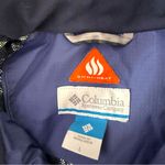 Columbia Women’s Omni-Heat Periwinkle Purple Blue Heavyweight Coat Insulated L Photo 5