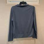 Green Envelope Blue Gray Long Sleeve Button Down Twist Shirt Size M Photo 2