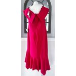 XScape Plus Ruffled Maxi Evening Dress in Red, Size 16W New w/Tag $279 Photo 4