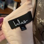 Lulus Feeling Flirty Blush Pink Floral Applique Mini Skater Dress Photo 6