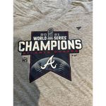Fanatics  Women's M Atlanta Braves World Series Champions 2021 V-Neck T-Shirt Photo 6