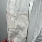 Jil Sander Navy White Woven High Low Drawstring Shirt Size 32 FR / 0 US $733 Photo 6
