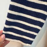 Boden Navy Striped Cotton Terry Cloth Swim Resort Coverup Dress US Size 4 Small Blue Photo 7