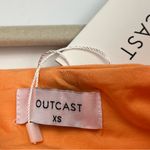 Outcast‎ Dionne Mini Orange Lace Trim Dress Womens Size XS Bodycon Stretchy NEW Photo 3