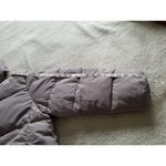 Marc Alan New York Women's High Neck Zip Front Winter Puffer Jacket Gray Size L Size L Photo 8