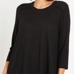 Jessica Simpson Baby Nursing Top L Black 3/4 Sleeves New Photo 0