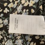 Lulus Black Floral Print Tierer Maxi Dress Size S Nwt Photo 10