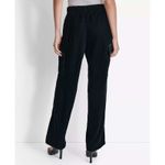 DKNY  High-Rise Wide-Leg Velvet Cargo Pants Size Large Photo 3