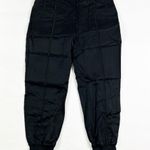 3.1 Phillip Lim NEW Black Satin Tapered Leg Ankle Cropped Joggers Pants 4 Photo 0