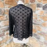 Alex Evenings  Black Lace Petite Jacket Photo 7